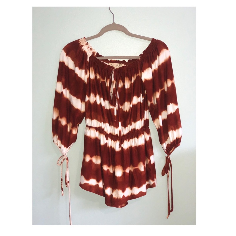 Boutique Off-The-Shoulder Romper